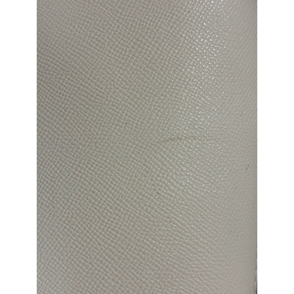 Anne Klein Two Tone Cream Cognac Brown Faux Leather Tote Bag with Pouch NWT - Picture 5 of 9